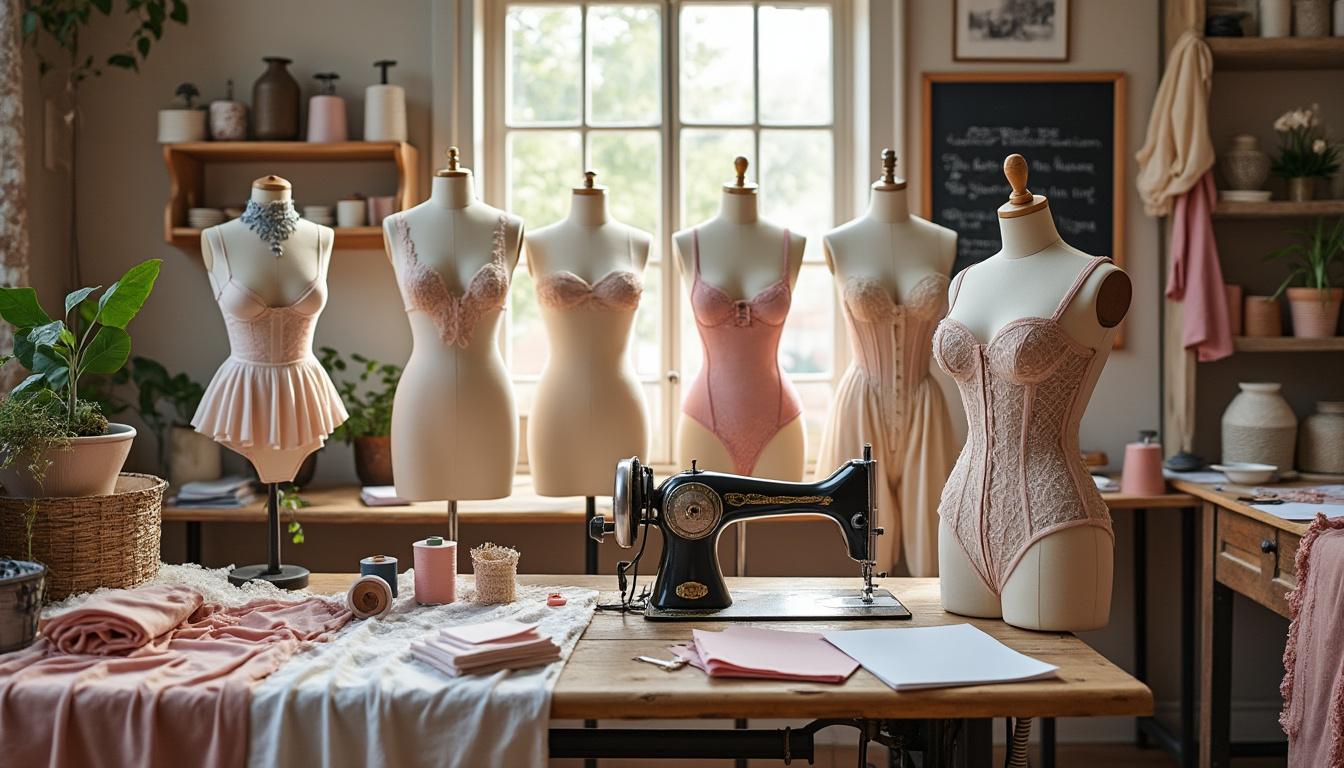 découvrez les secrets d'une créatrice de lingerie artisanale pour séduire et fidéliser sa clientèle grâce à des créations uniques et raffinées.