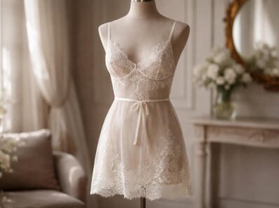 découvrez la nuisette atelier amelia, alliant élégance et confort grâce à sa dentelle fine et luxueuse. sublimez vos nuits avec ce modèle raffiné et délicat.